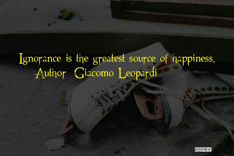 Giacomo Quotes By Giacomo Leopardi