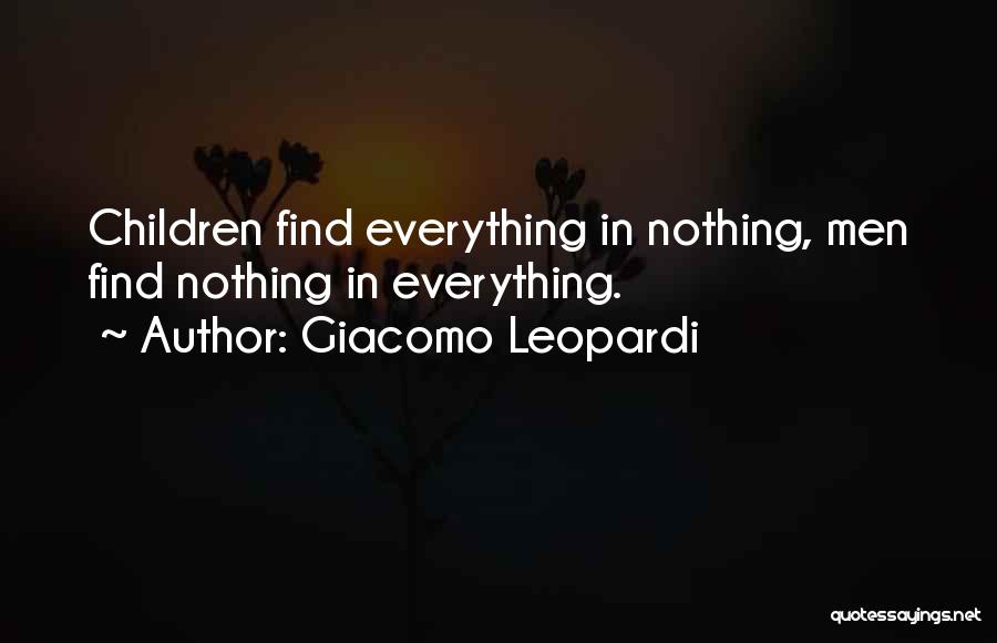 Giacomo Quotes By Giacomo Leopardi