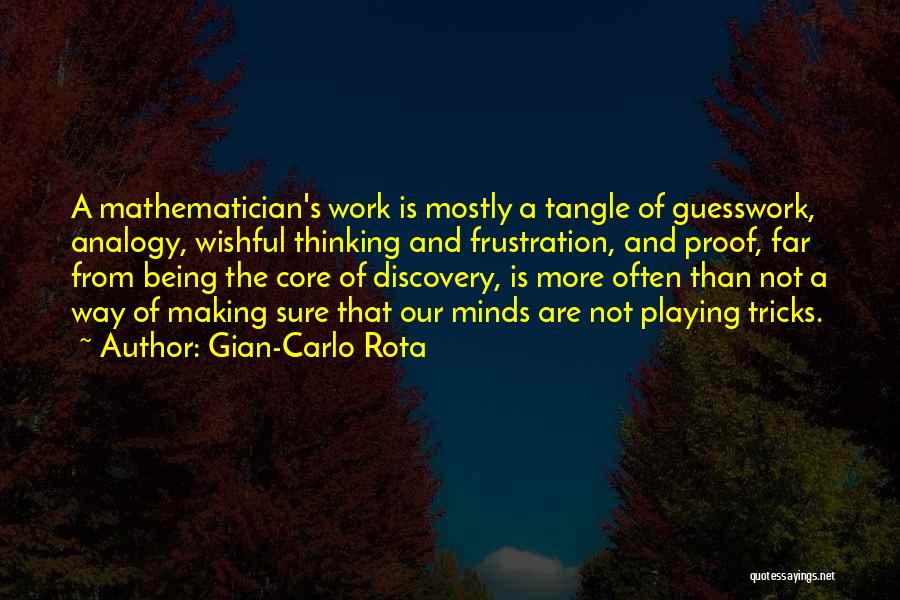 Gian-Carlo Rota Quotes 1198970