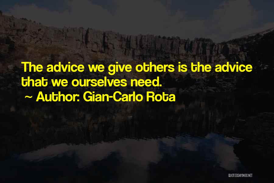 Gian-Carlo Rota Quotes 1622102