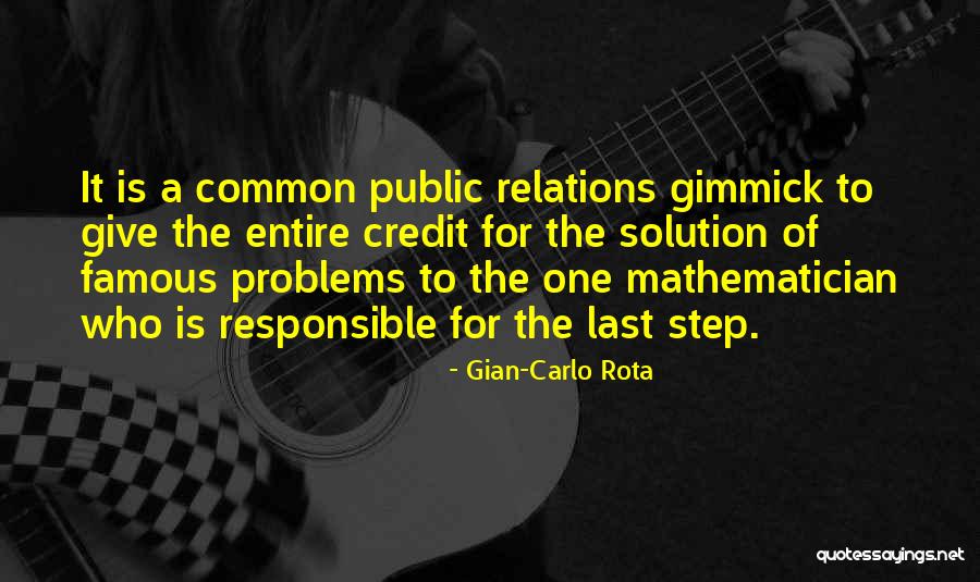 Gian-Carlo Rota Quotes 1950806