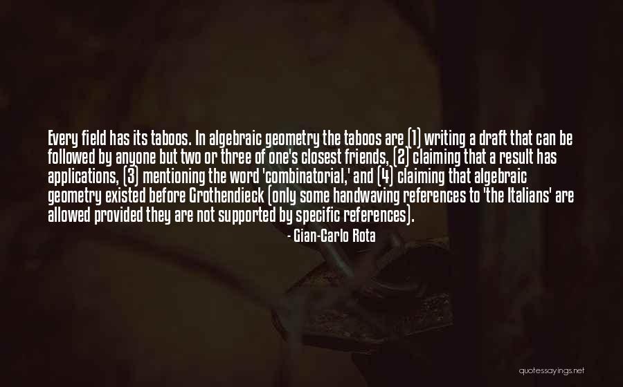 Gian-Carlo Rota Quotes 2069869 Gian-Carlo Rota Quotes 2069869