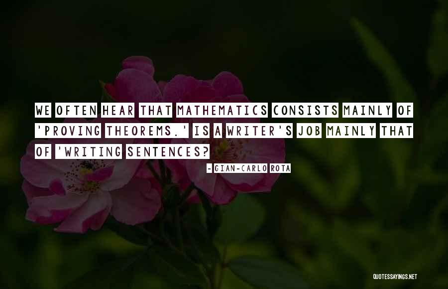 Gian-Carlo Rota Quotes 513159 Gian-Carlo Rota Quotes 513159