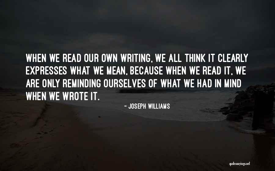 Giannuzzi Nicholas Quotes By Joseph Williams Giannuzzi Nicholas Quotes By Joseph Williams
