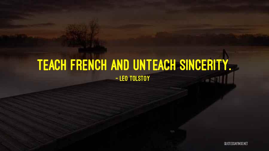 Giano Restaurant Quotes By Leo Tolstoy