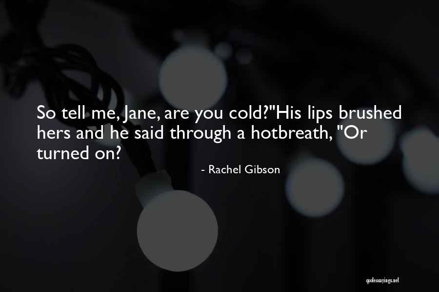 Gibson Quotes By Rachel Gibson