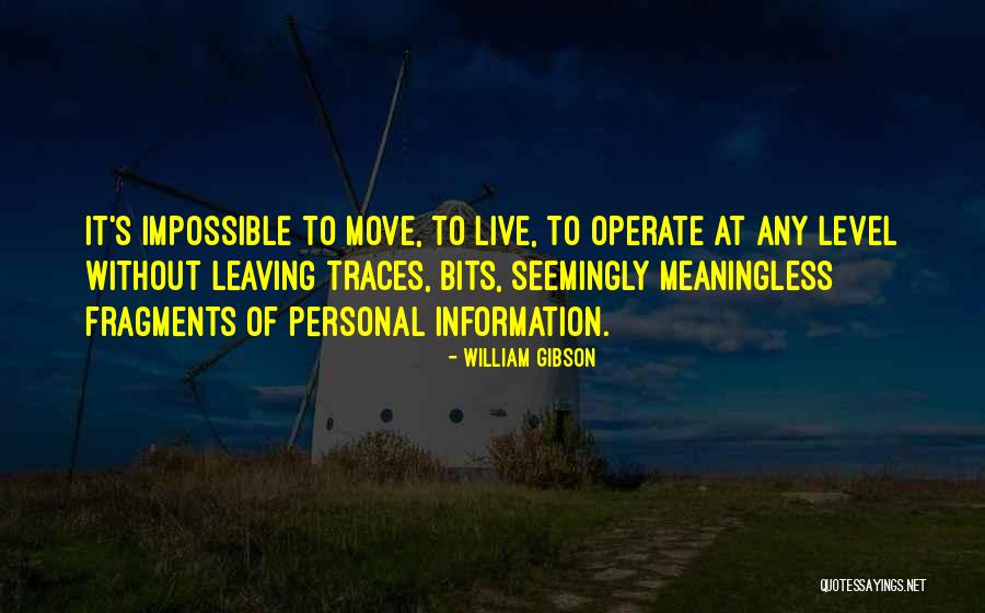 Gibson Quotes By William Gibson