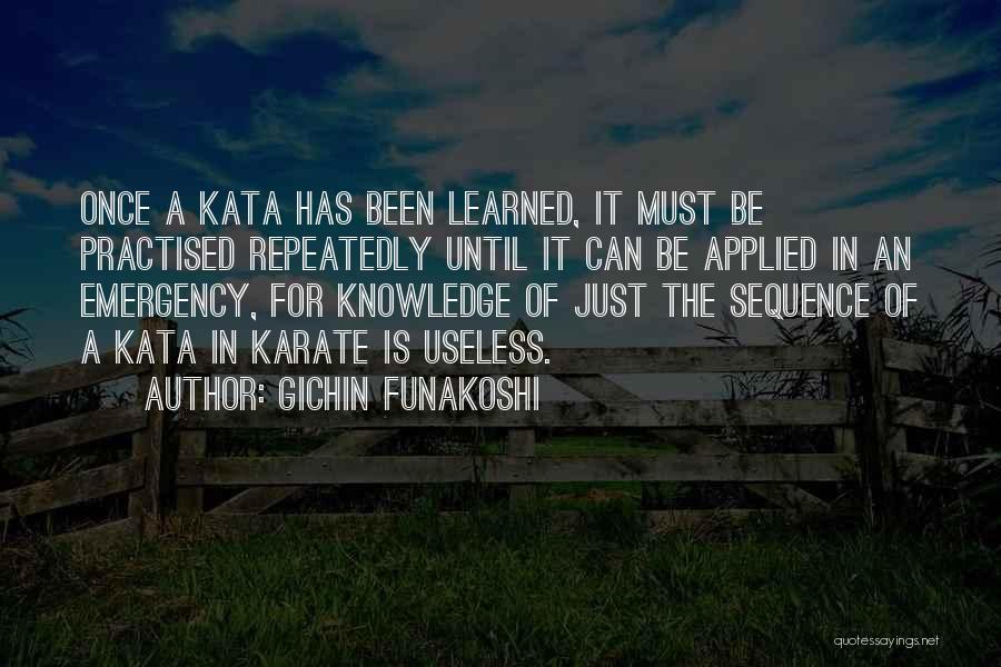 Gichin Funakoshi Quotes 1492454