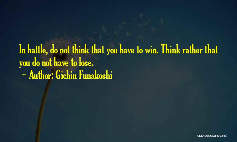 Gichin Funakoshi Quotes 1622599