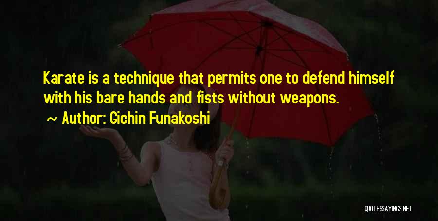 Gichin Funakoshi Quotes 366563