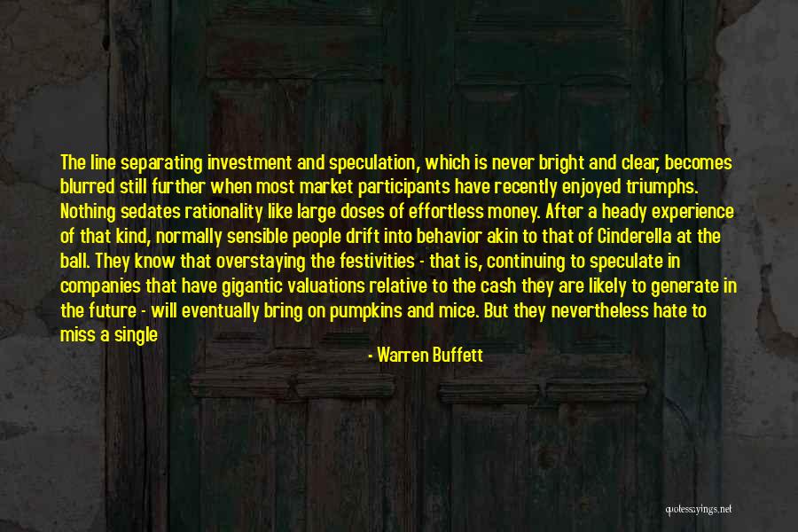 Giddy Quotes By Warren Buffett