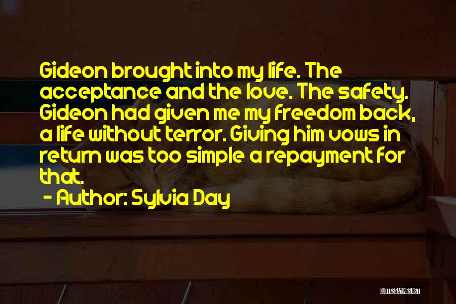 Gideon Cross Love Quotes By Sylvia Day