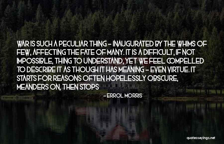 Gidiyormusun Quotes By Errol Morris