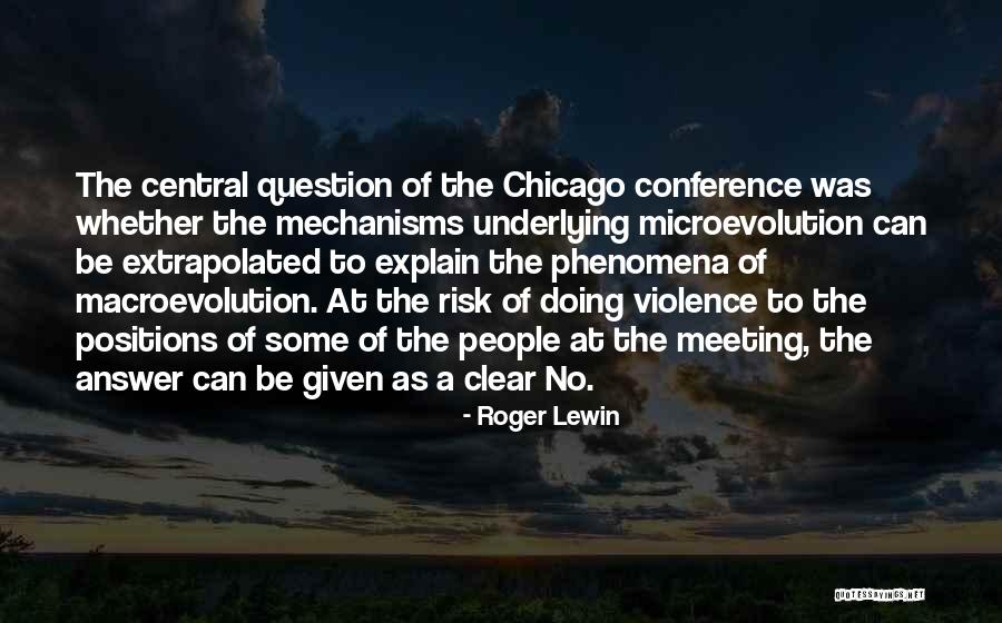 Gielang Quotes By Roger Lewin Gielang Quotes By Roger Lewin
