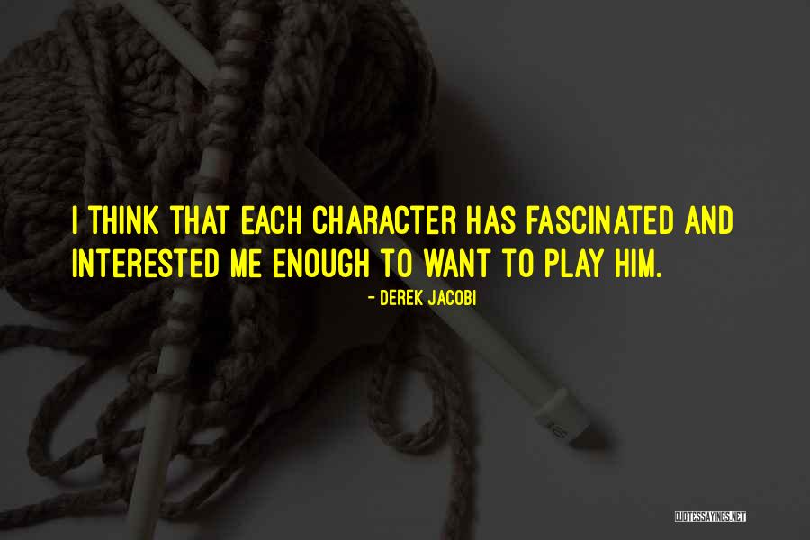Gieremek Quotes By Derek Jacobi Gieremek Quotes By Derek Jacobi