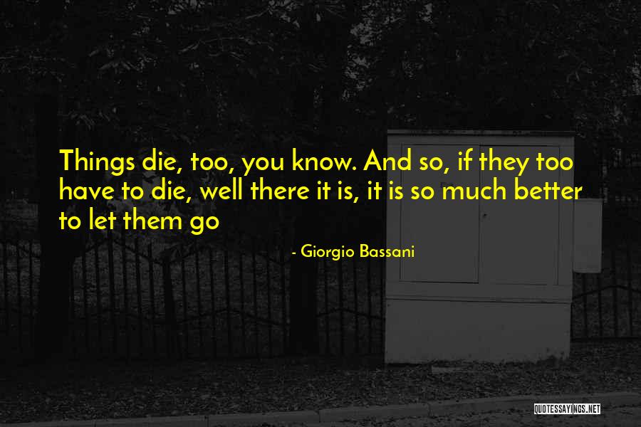 Giesecke Rv Quotes By Giorgio Bassani Giesecke Rv Quotes By Giorgio Bassani