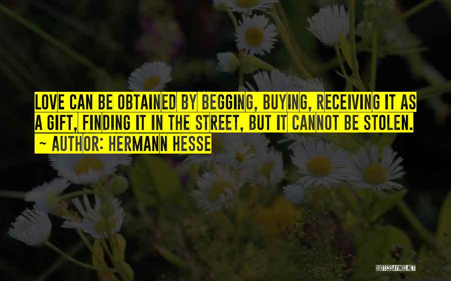 Gift Buying Quotes By Hermann Hesse