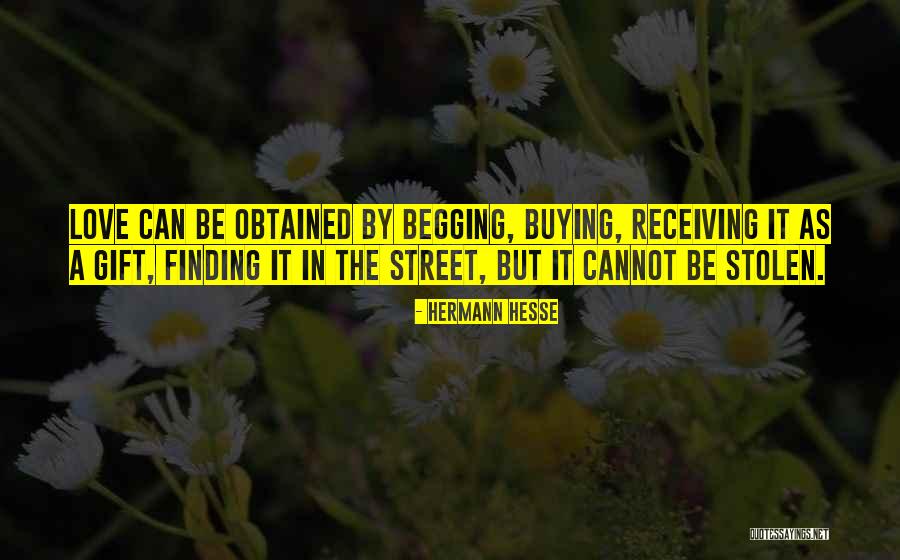 Gift Buying Quotes By Hermann Hesse