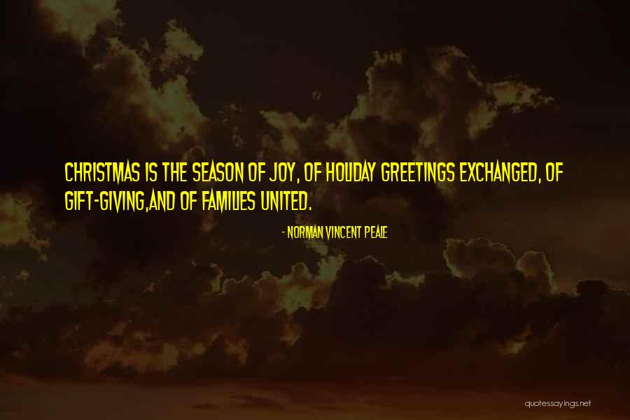 Gift Giving On Christmas Quotes By Norman Vincent Peale