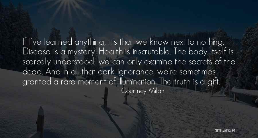 Gift Of Health Quotes By Courtney Milan Gift Of Health Quotes By Courtney Milan
