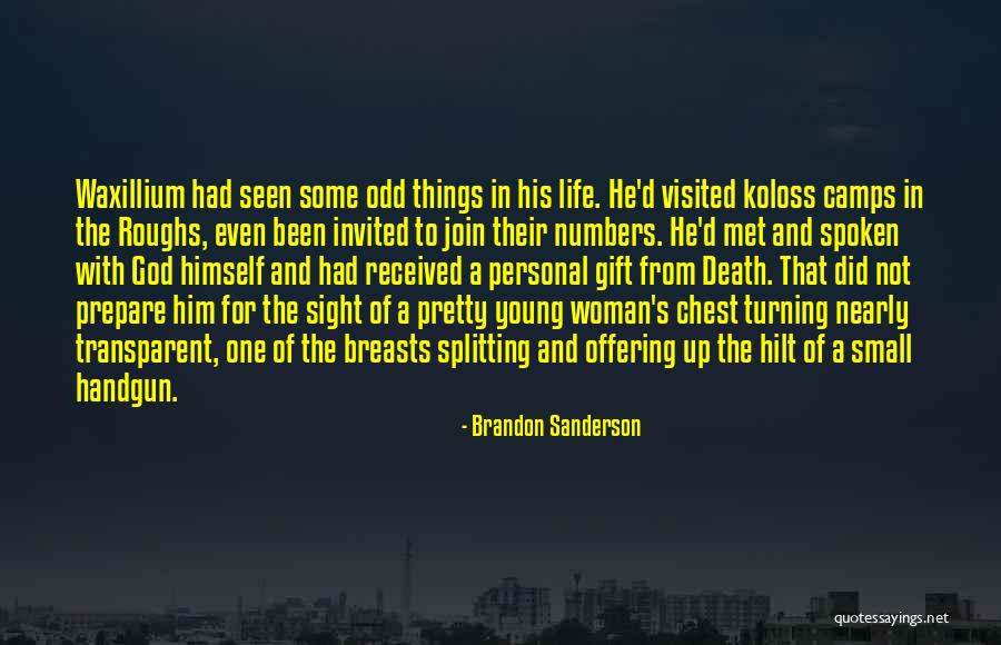 Gift Of Sight Quotes By Brandon Sanderson