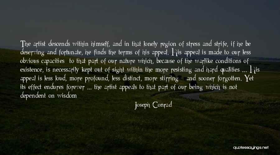 Gift Of Sight Quotes By Joseph Conrad