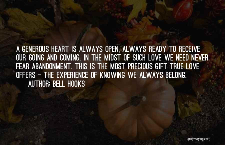 Gift Receive Quotes By Bell Hooks