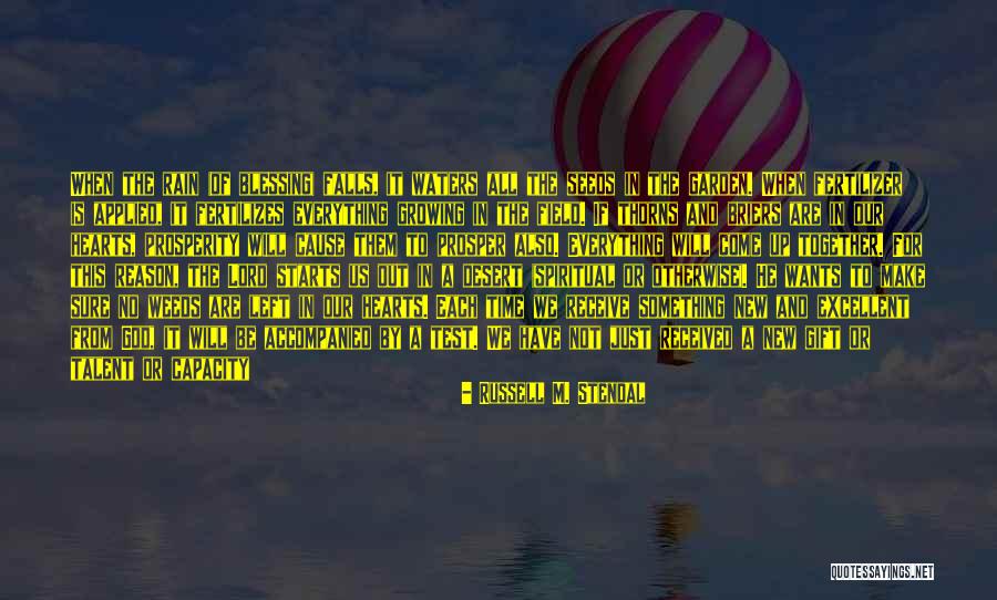 Gift Received Quotes By Russell M. Stendal Gift Received Quotes By Russell M. Stendal