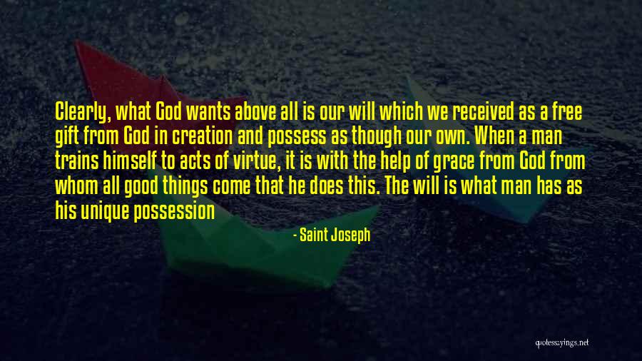 Gift Received Quotes By Saint Joseph