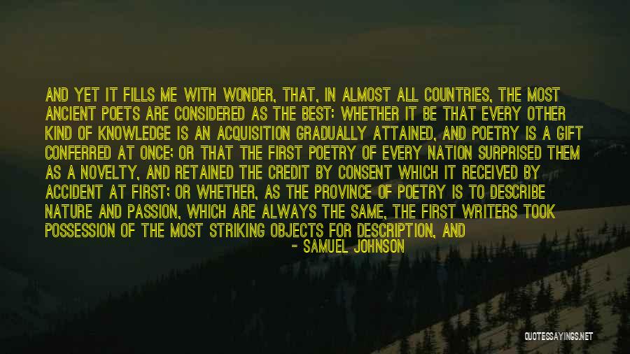 Gift Received Quotes By Samuel Johnson Gift Received Quotes By Samuel Johnson
