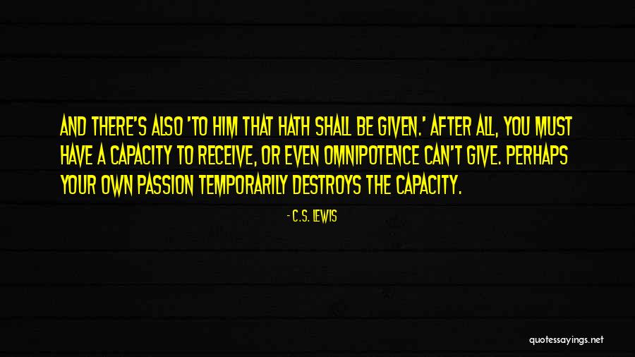 Gift Receiving Quotes By C.S. Lewis Gift Receiving Quotes By C.S. Lewis