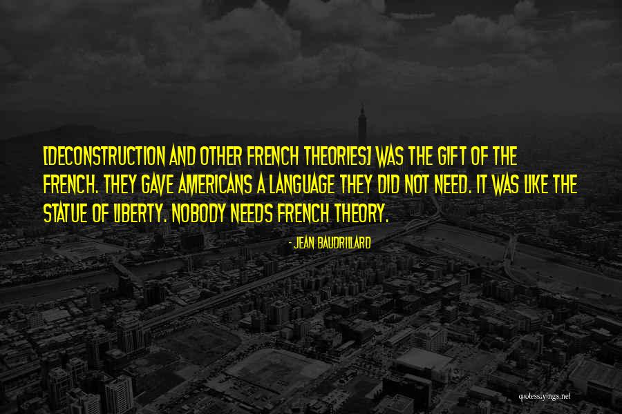 Gift Theory Quotes By Jean Baudrillard Gift Theory Quotes By Jean Baudrillard