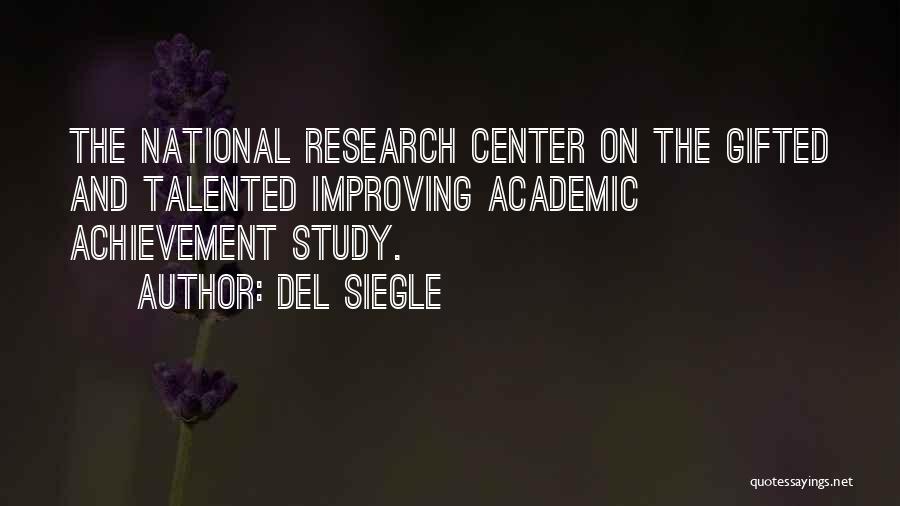 Gifted And Talented Quotes By Del Siegle