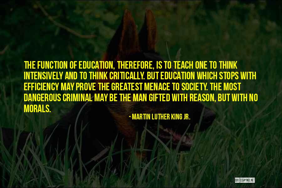 Gifted Education Quotes By Martin Luther King Jr.