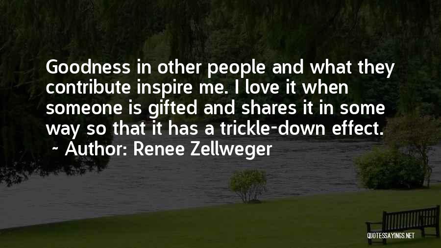 Gifted Love Quotes By Renee Zellweger