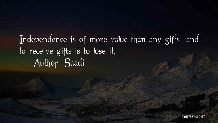 Gifts And Quotes By Saadi