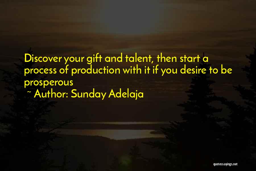 Gifts And Talents Quotes By Sunday Adelaja