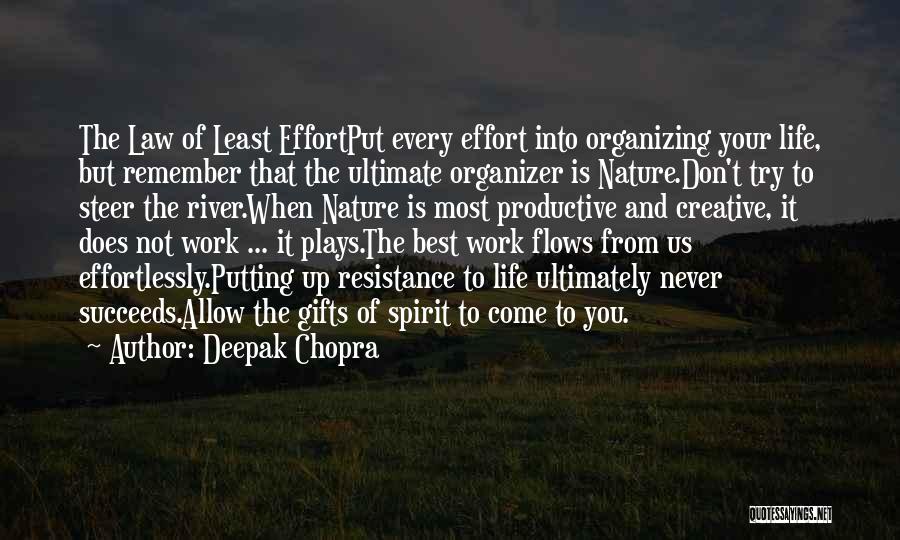 Gifts From Nature Quotes By Deepak Chopra