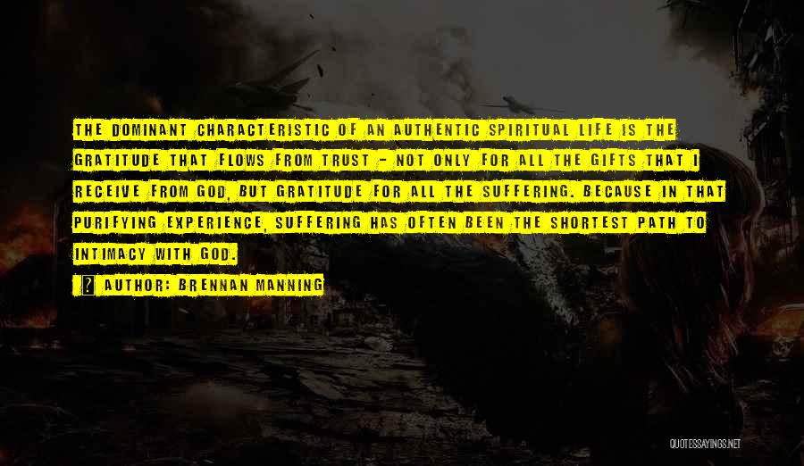 Gifts Of Life Quotes By Brennan Manning