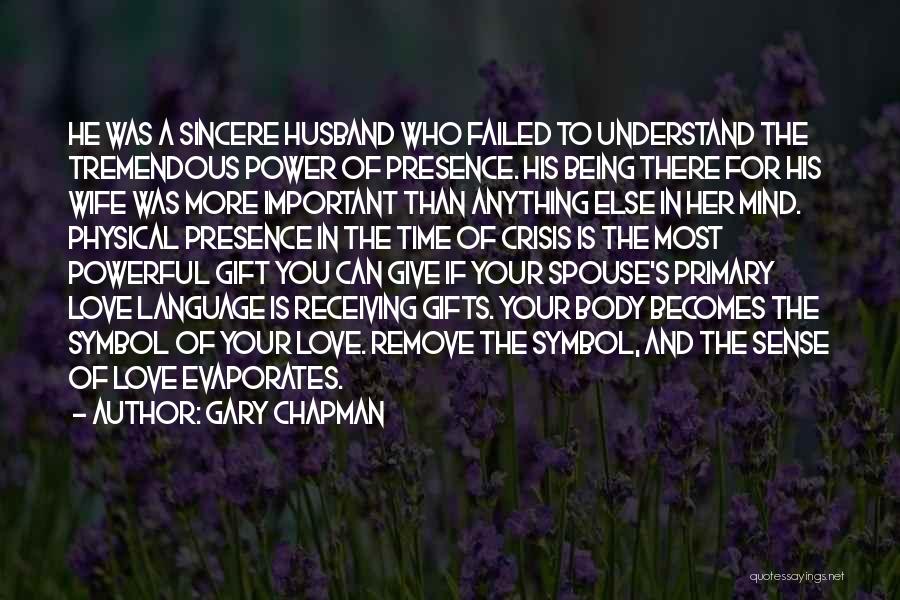 Gifts Receiving Quotes By Gary Chapman