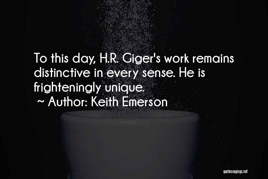 Giger Quotes By Keith Emerson