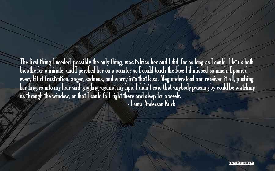 Giggling Love Quotes By Laura Anderson Kurk