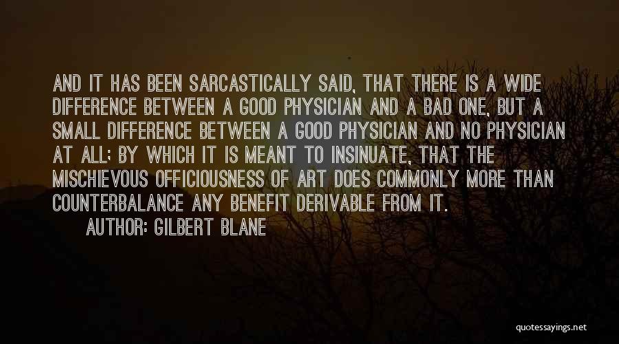 Gilbert Blane Quotes 1449900