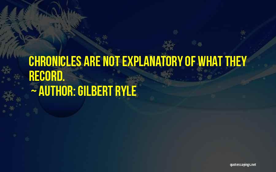 Gilbert Ryle Quotes 1902663