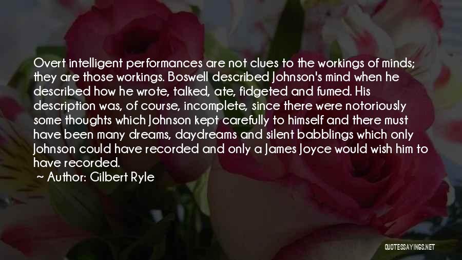 Gilbert Ryle Quotes 961960