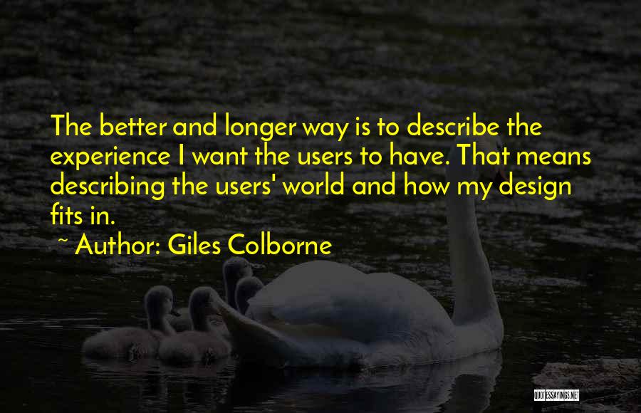 Giles Colborne Quotes 1919998