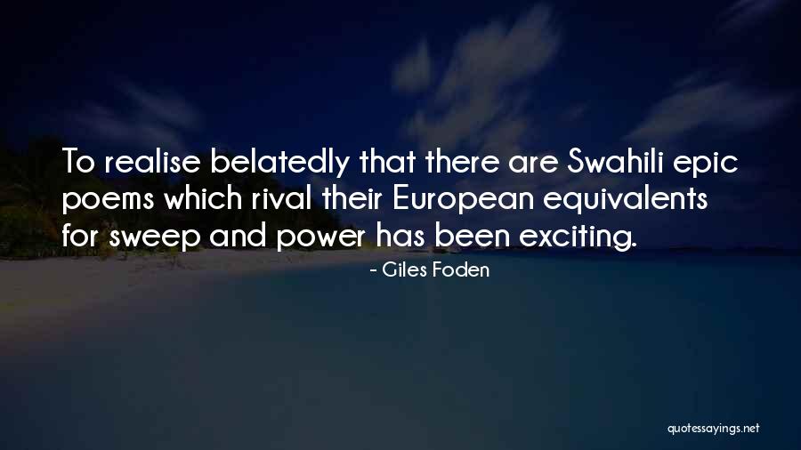 Giles Foden Quotes 1052253