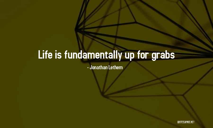 Giliola Quotes By Jonathan Lethem