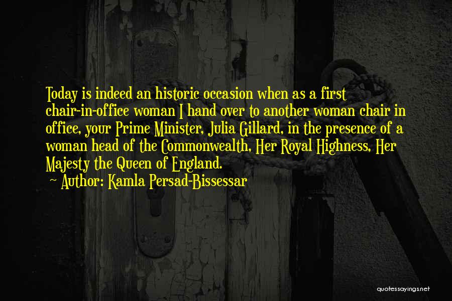 Gillard Quotes By Kamla Persad-Bissessar