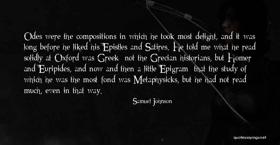 Gillenberger Quotes By Samuel Johnson Gillenberger Quotes By Samuel Johnson
